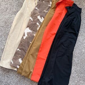 LOT OF WIDE LEG PANTS/DRESS PANTS